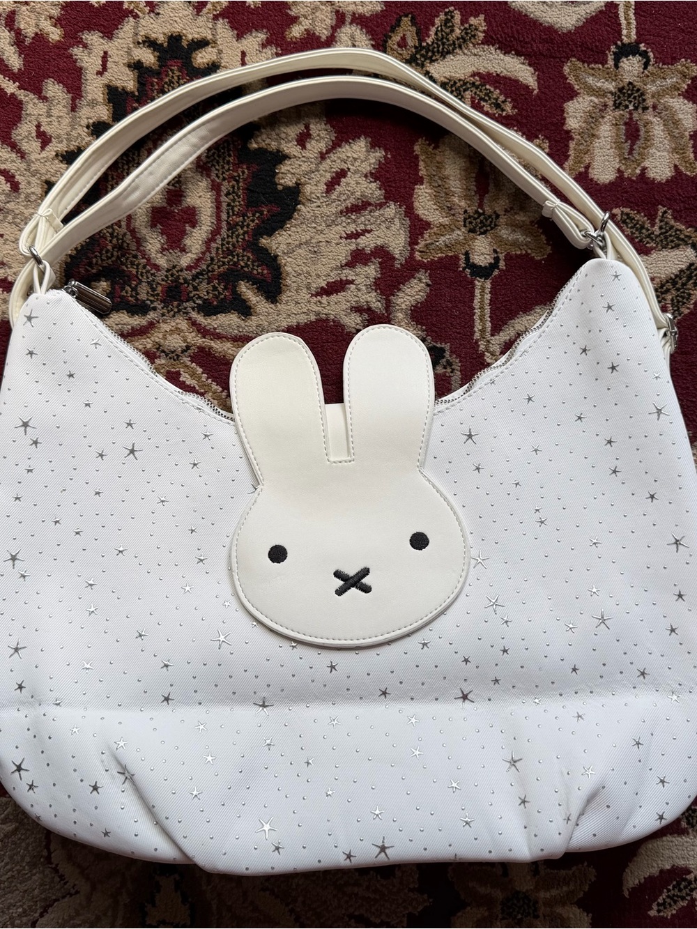 White Miffy Shoulder Bag or Backpack